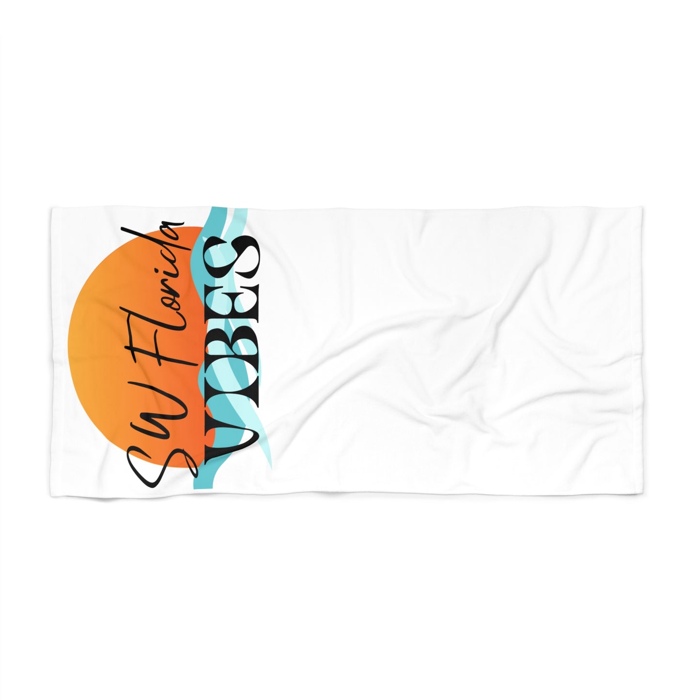 SW Florida Vibes Beach Towel