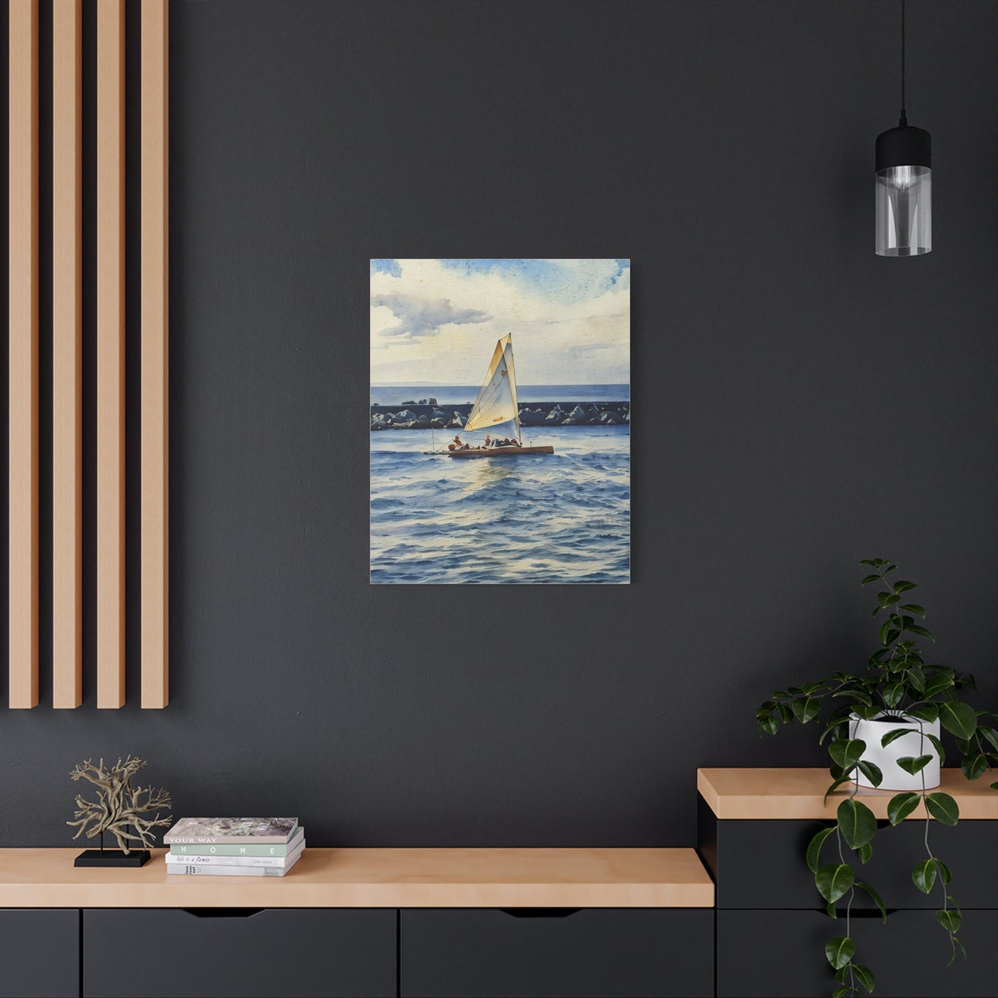 Sail the Jetty Canvas Art