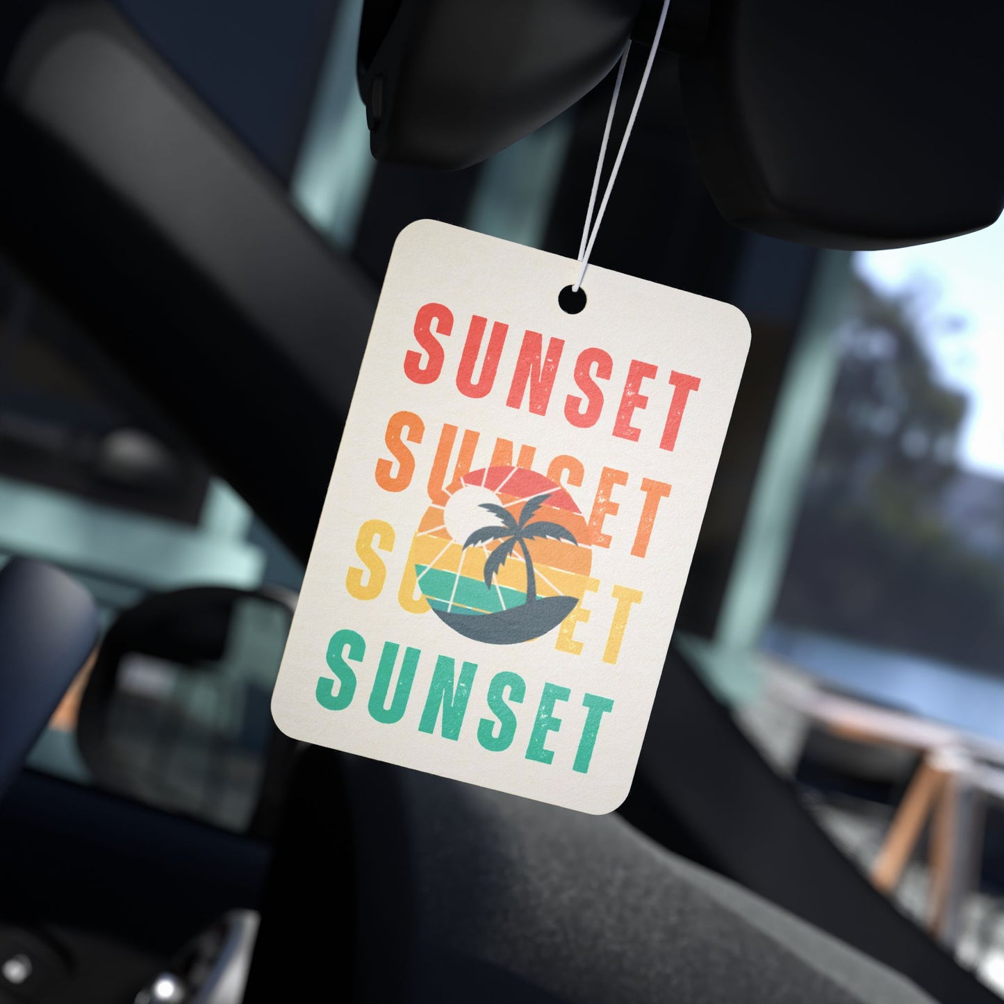 Sunset Car Air Freshener