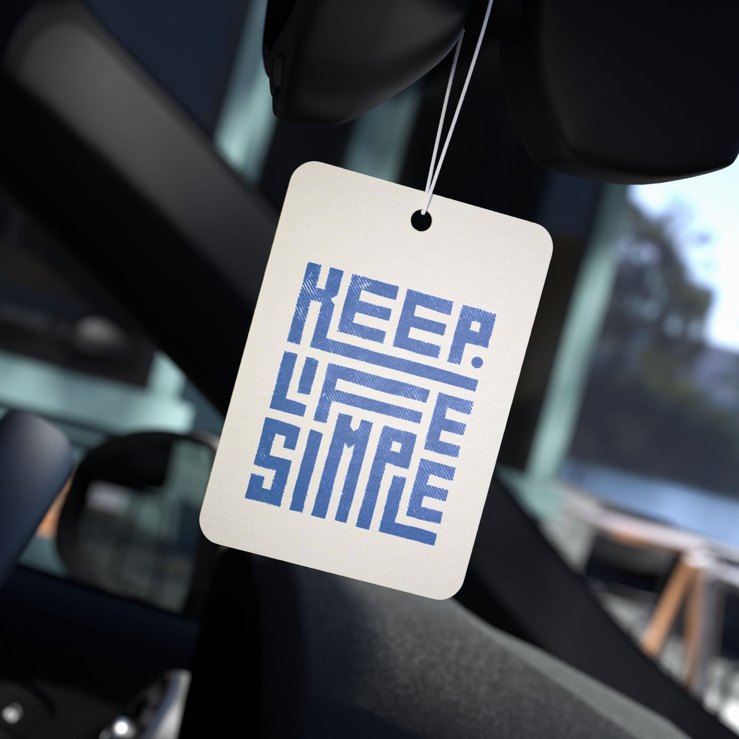 Keep Life Simple Car Air Freshener