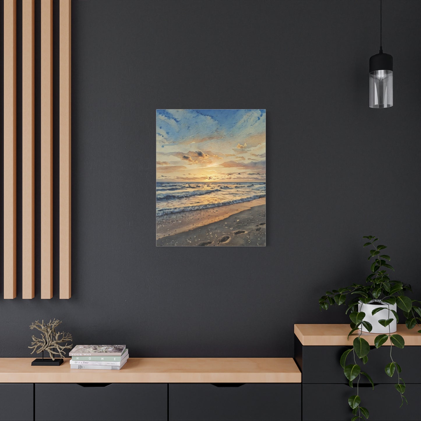 Serene Sunset Canvas Art