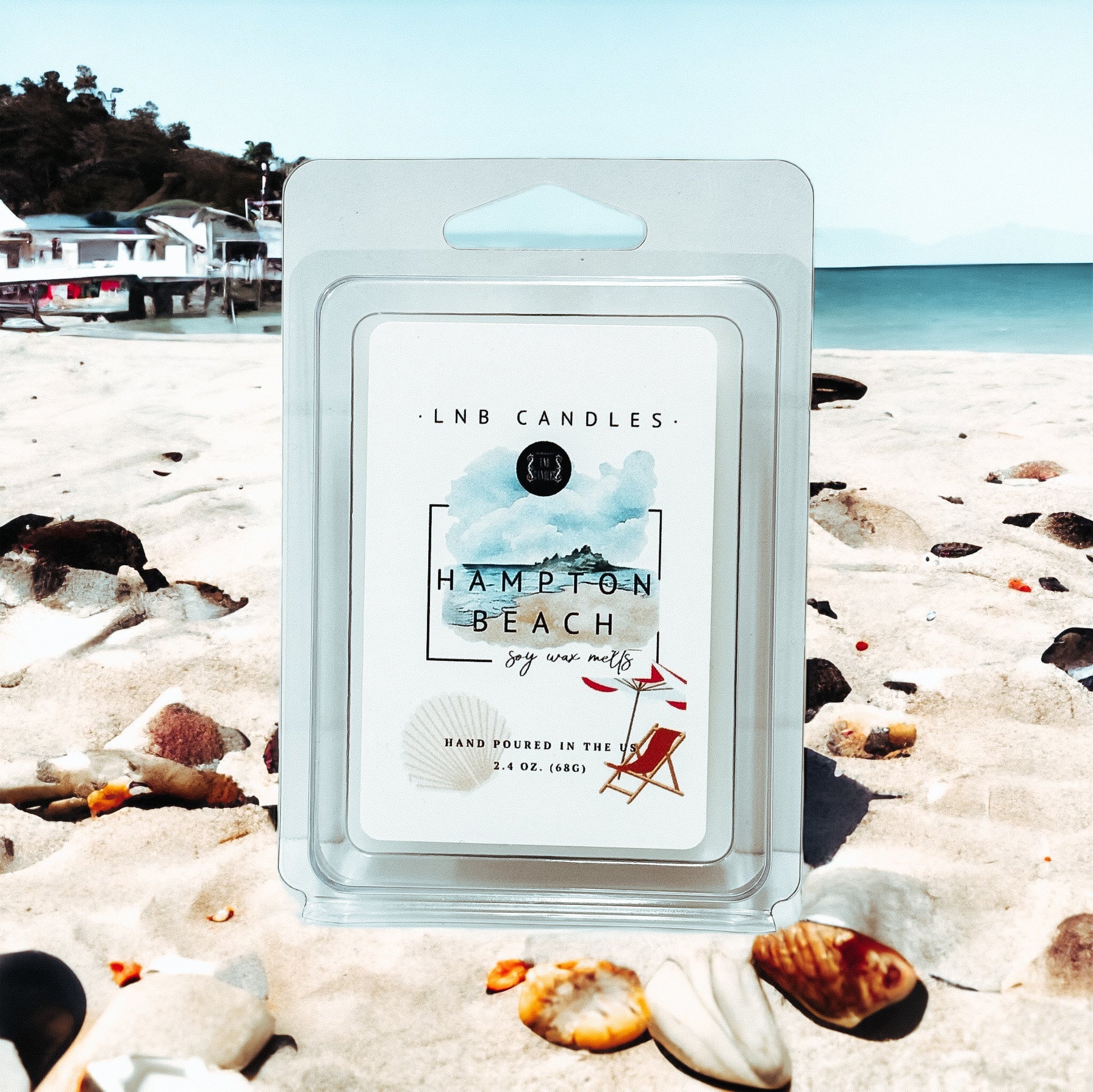 Hampton Beach Wax Melts 3 PACK Beach Scent-0