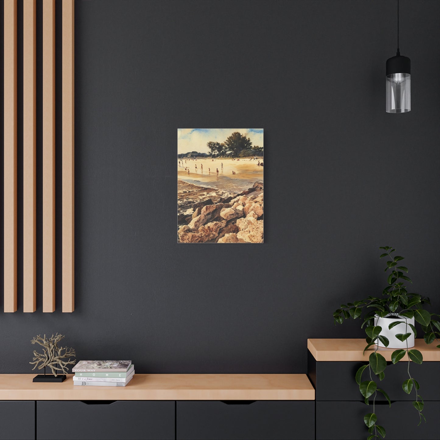 North Jetty Canvas Art