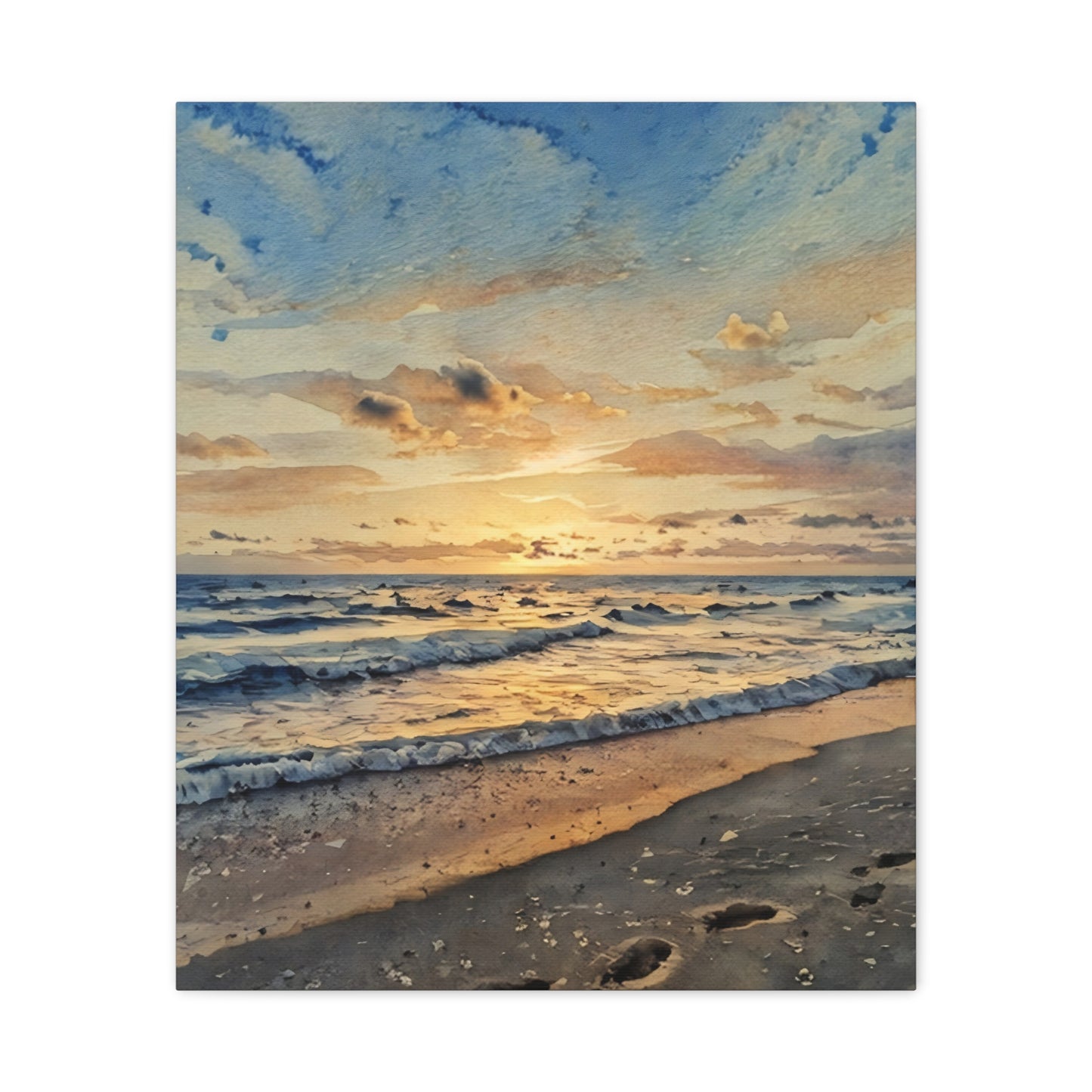 Serene Sunset Canvas Art