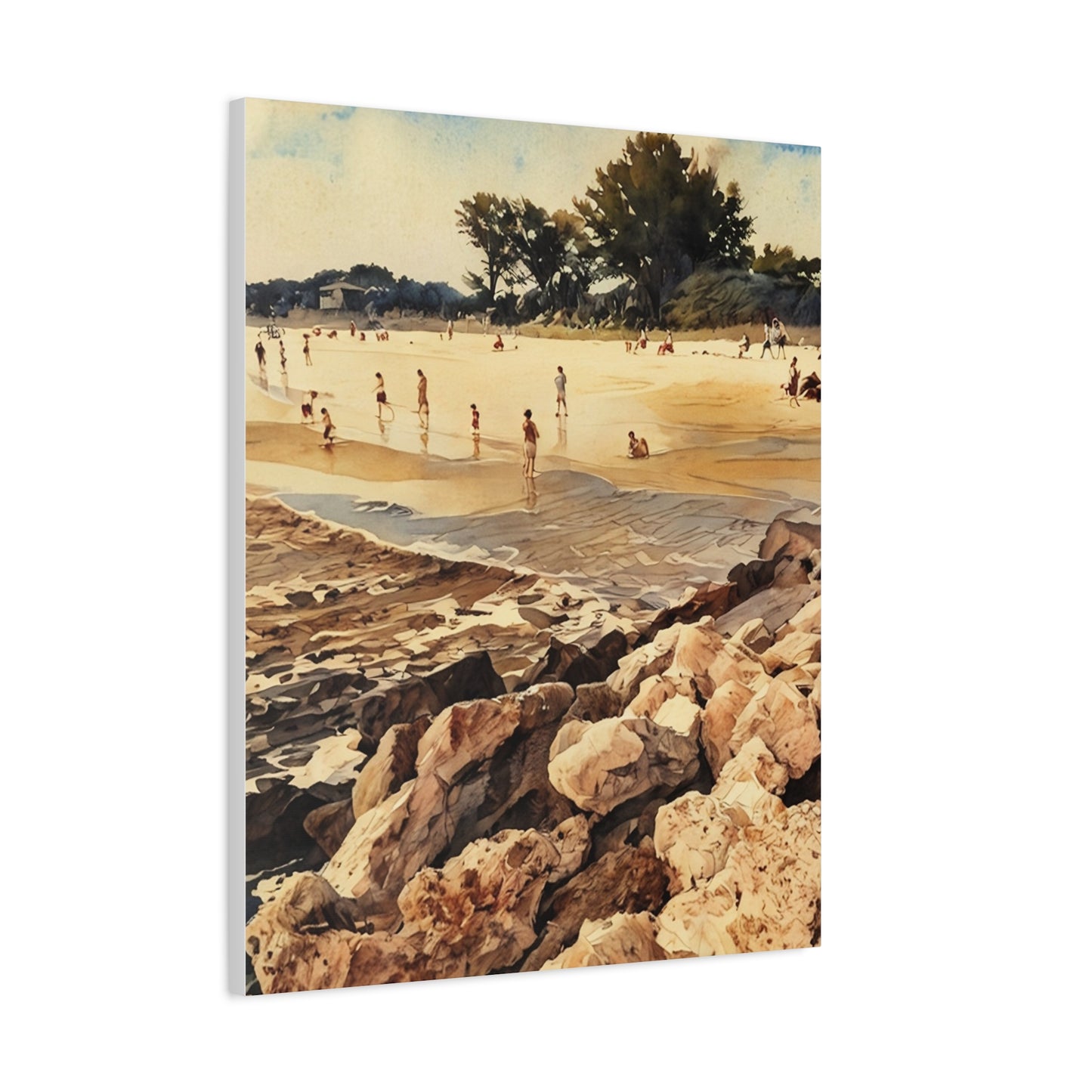North Jetty Canvas Art
