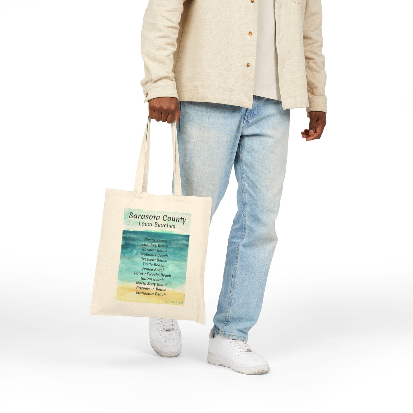 Sarasota County Beaches Tote Bag
