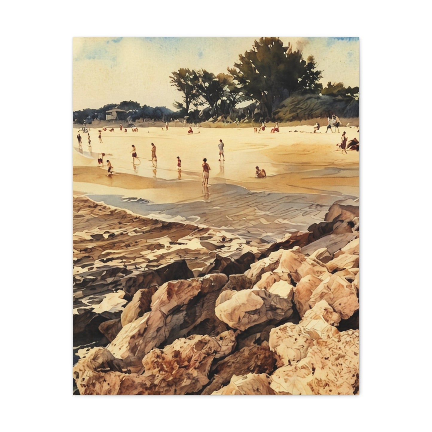 North Jetty Canvas Art