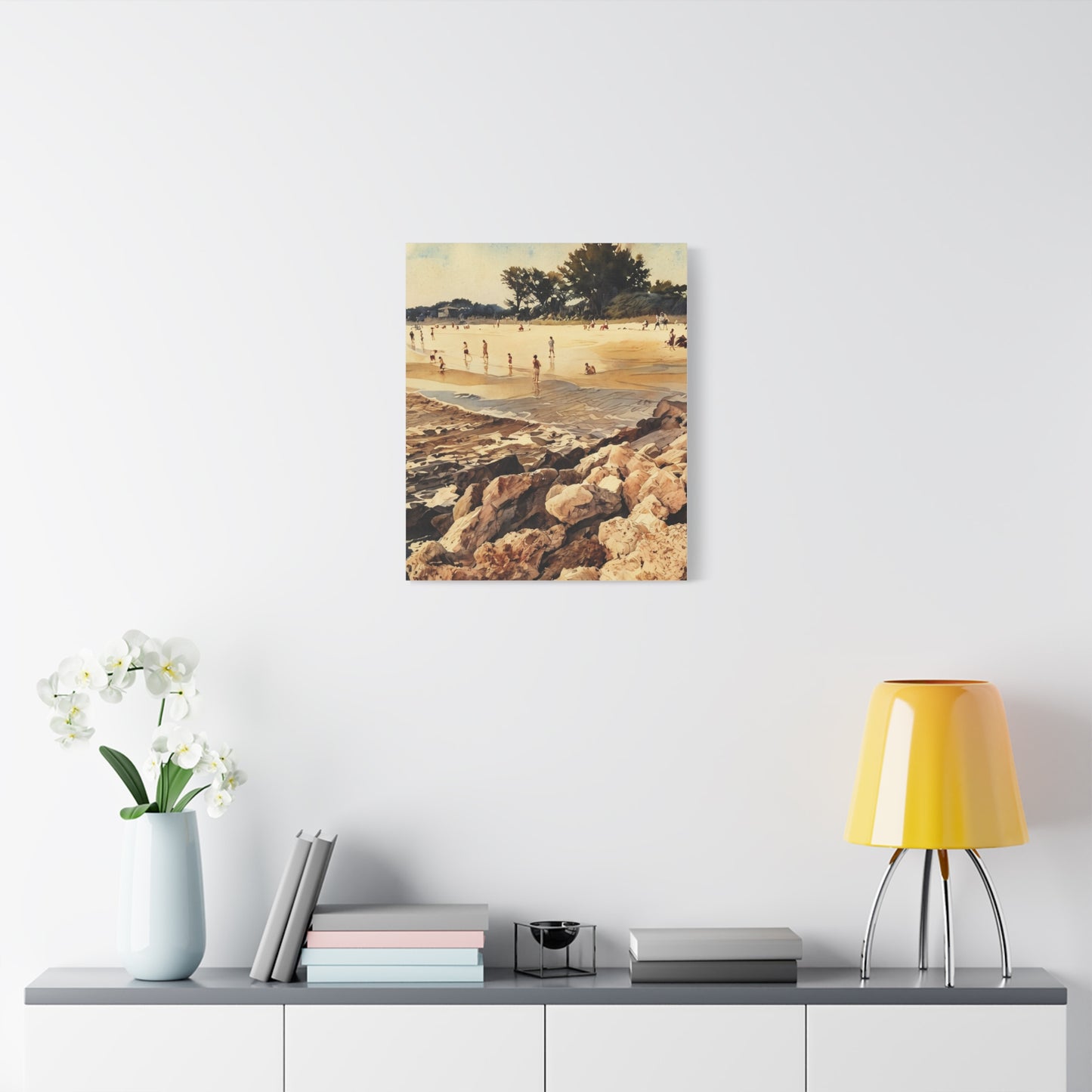 North Jetty Canvas Art