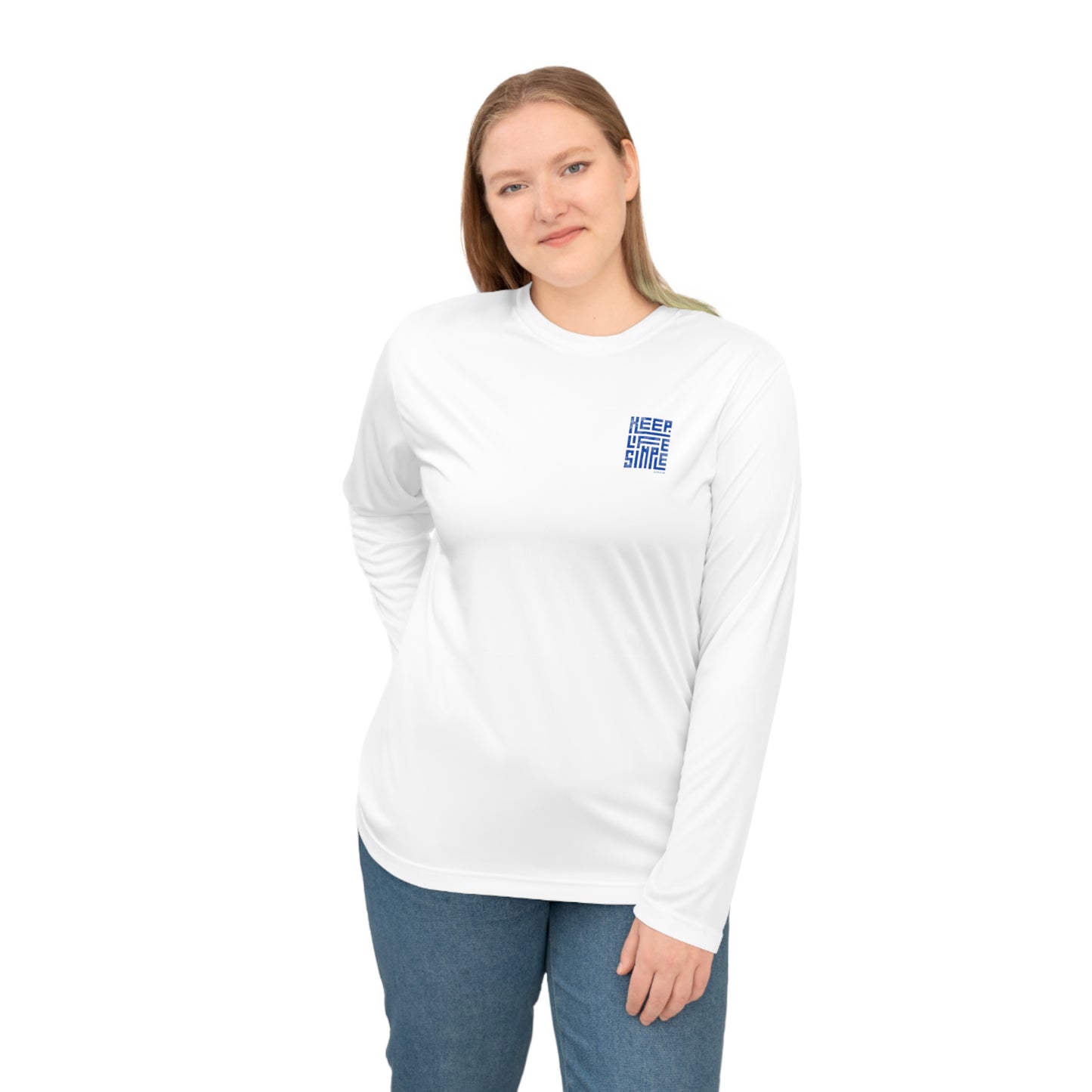 Keep Life Simple Unisex Performance Long Sleeve Shirt