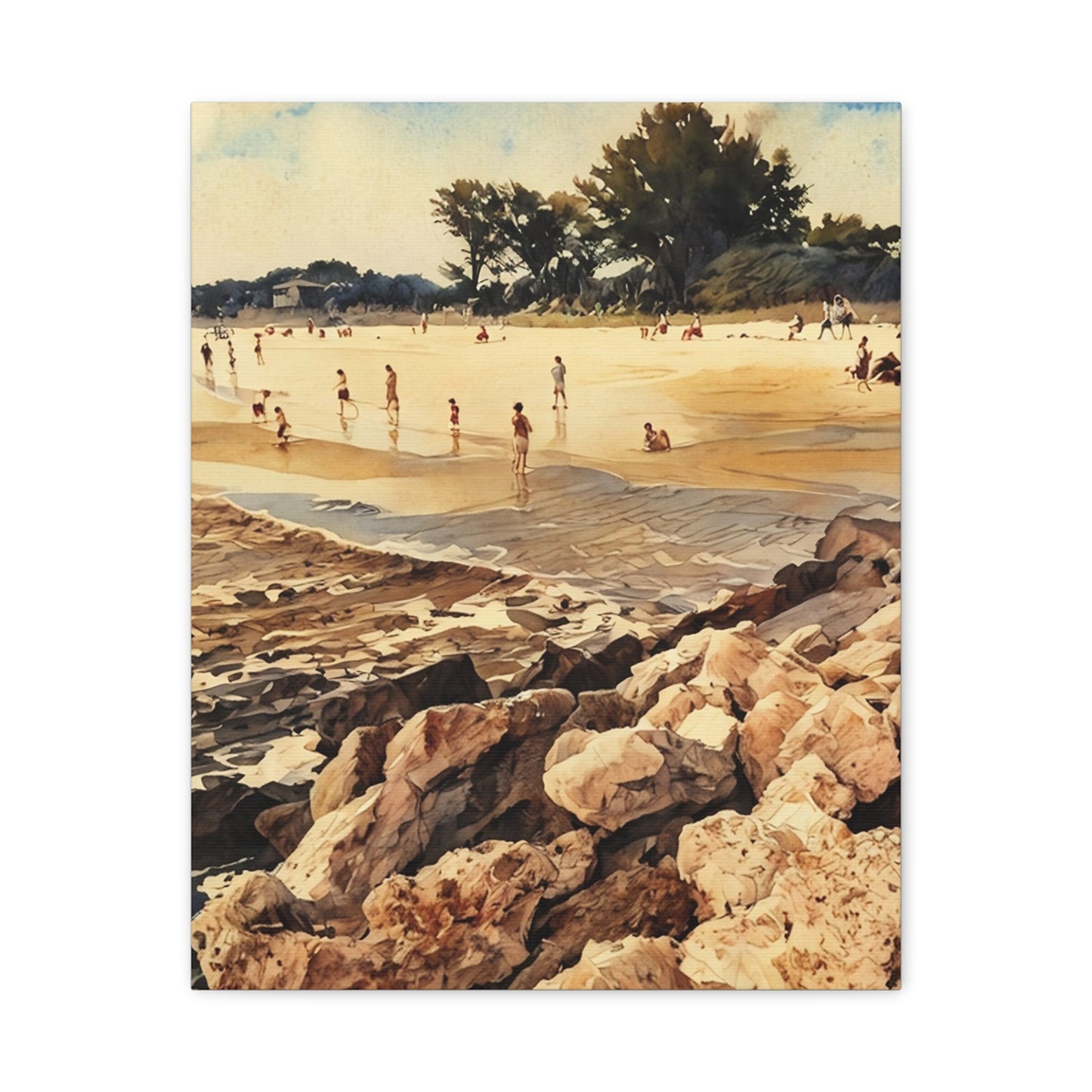 North Jetty Canvas Art