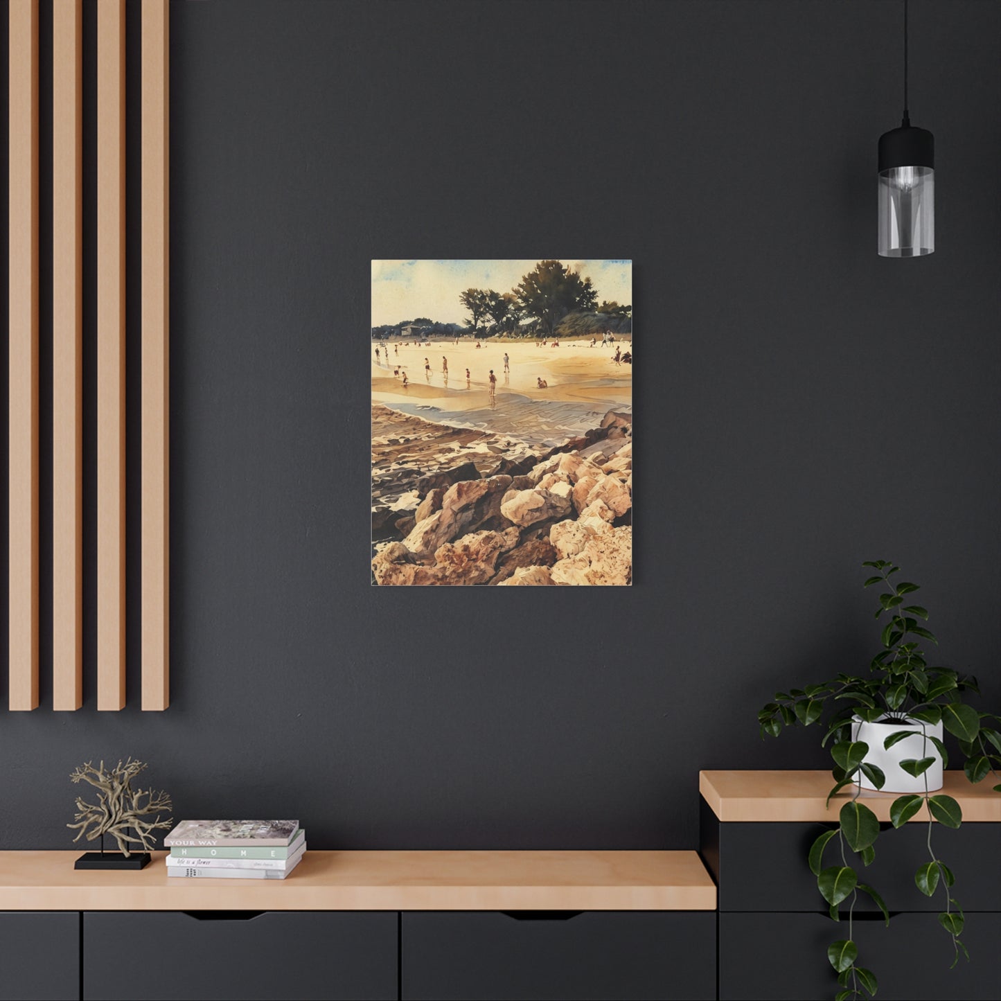 North Jetty Canvas Art