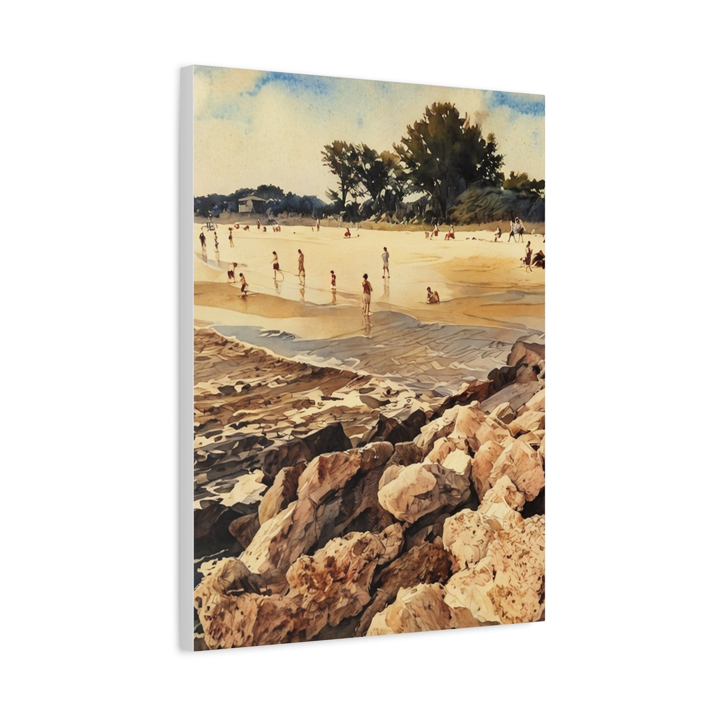 North Jetty Canvas Art