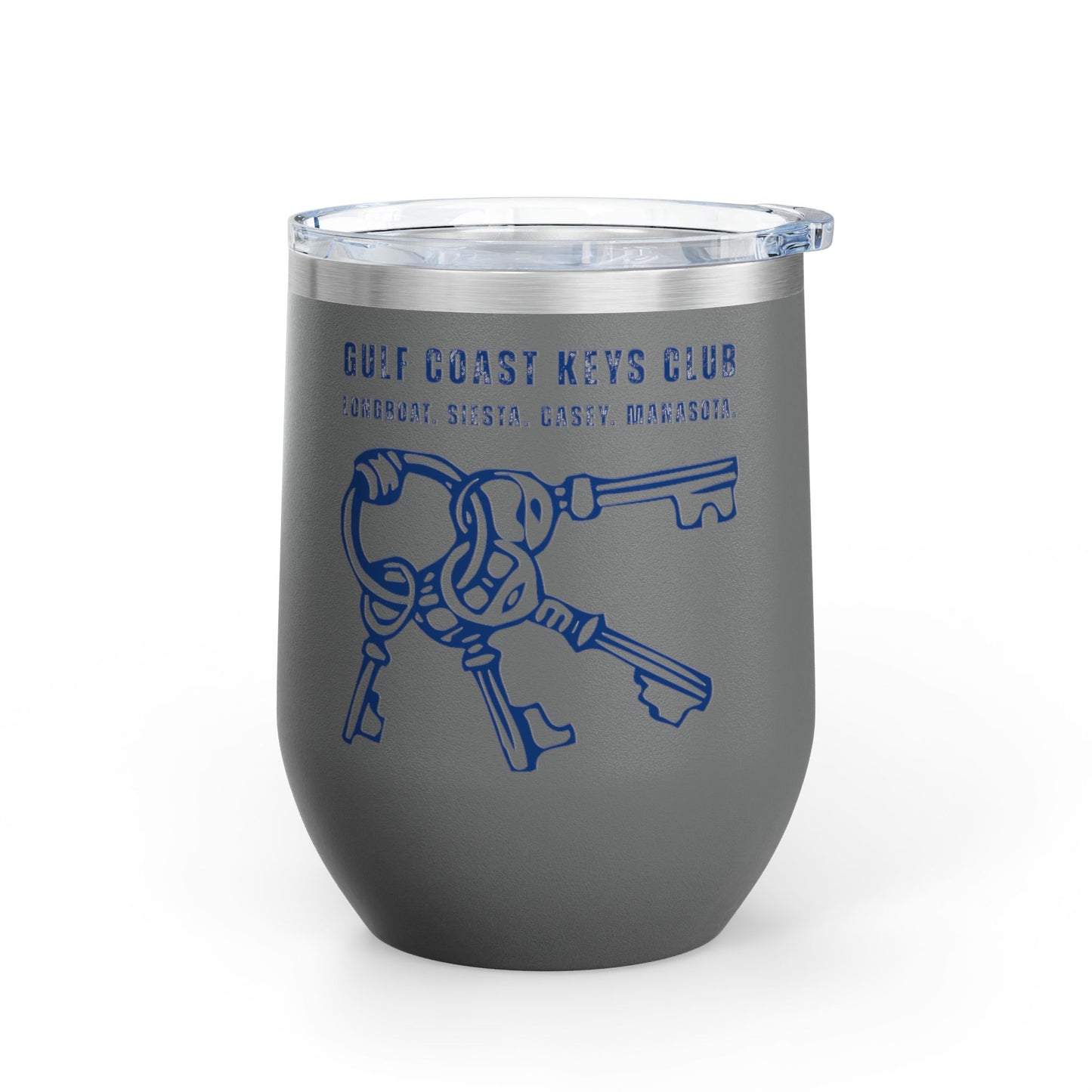 Keys Club Beachy Wine Tumbler