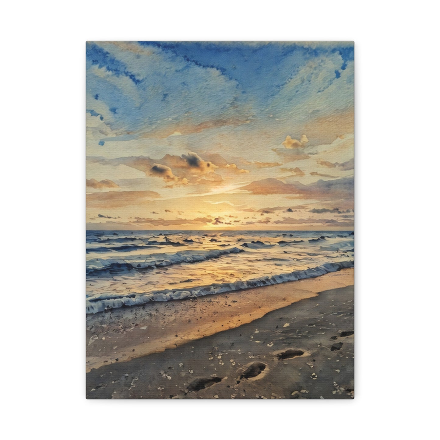 Serene Sunset Canvas Art