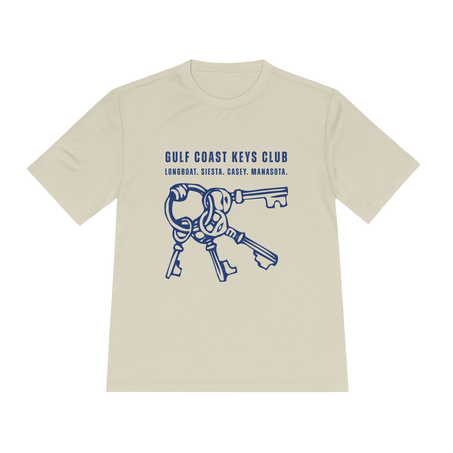 Keys Club Unisex Moisture Wicking Tee