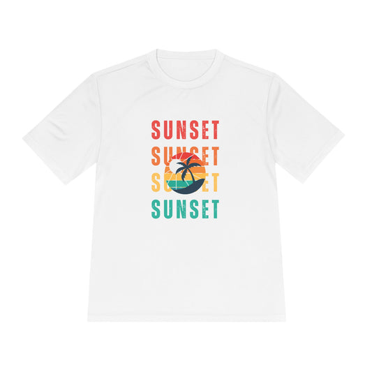 Sunset Unisex Moisture Wicking Tee