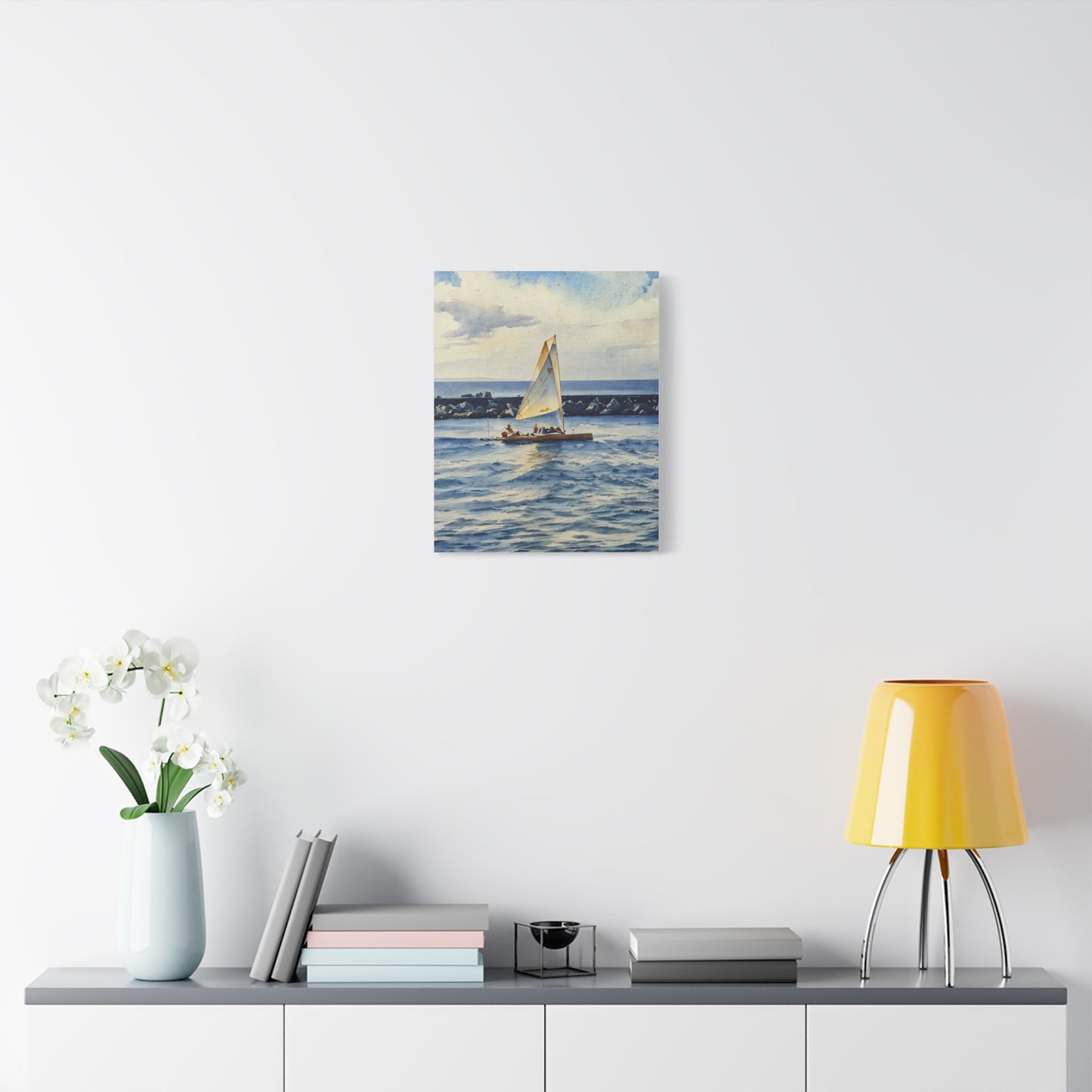 Sail the Jetty Canvas Art