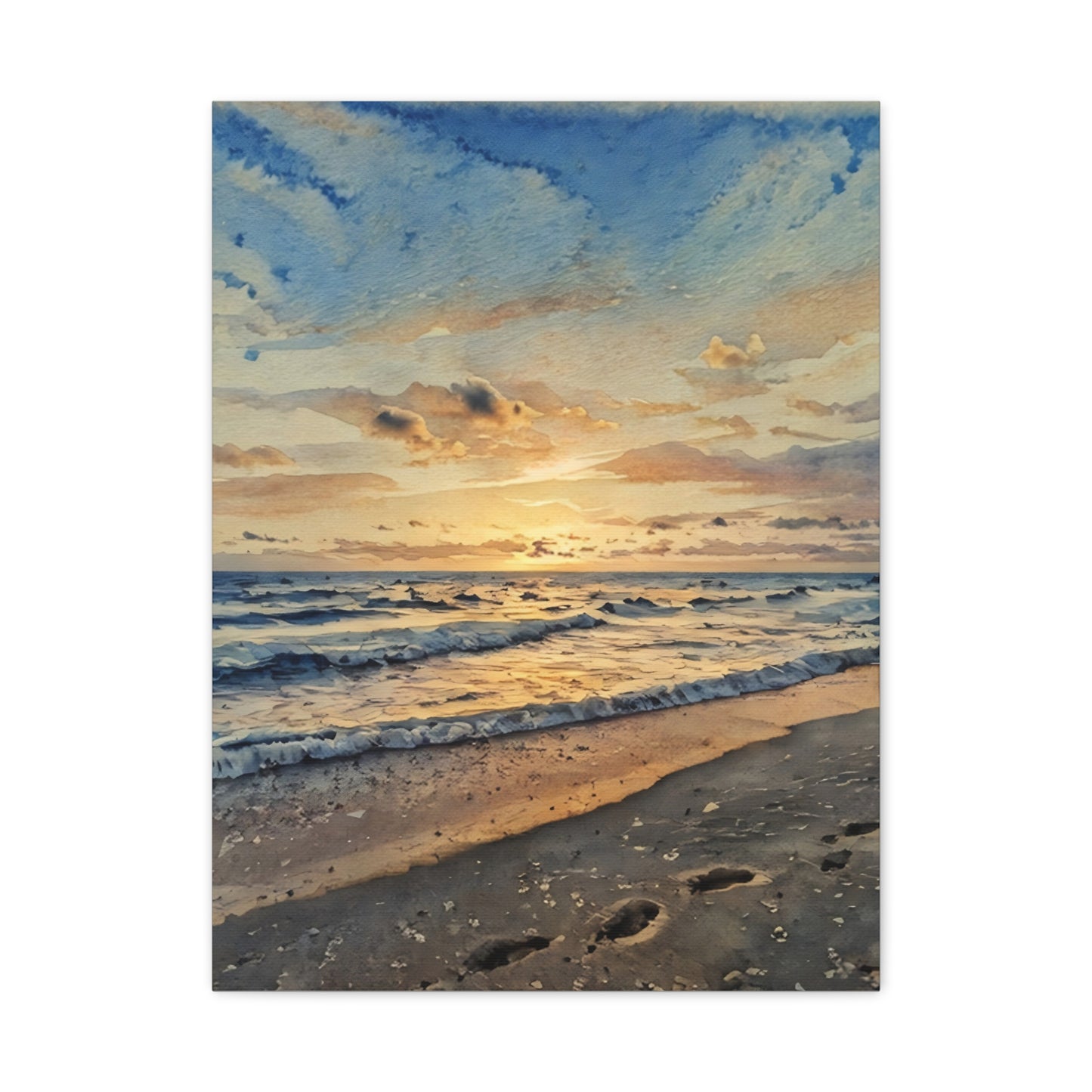 Serene Sunset Canvas Art