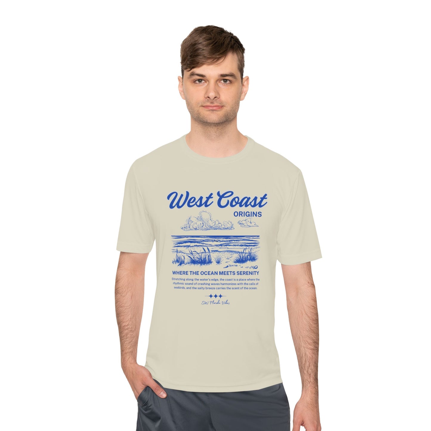 West Coast Unisex Moisture Wicking Tee