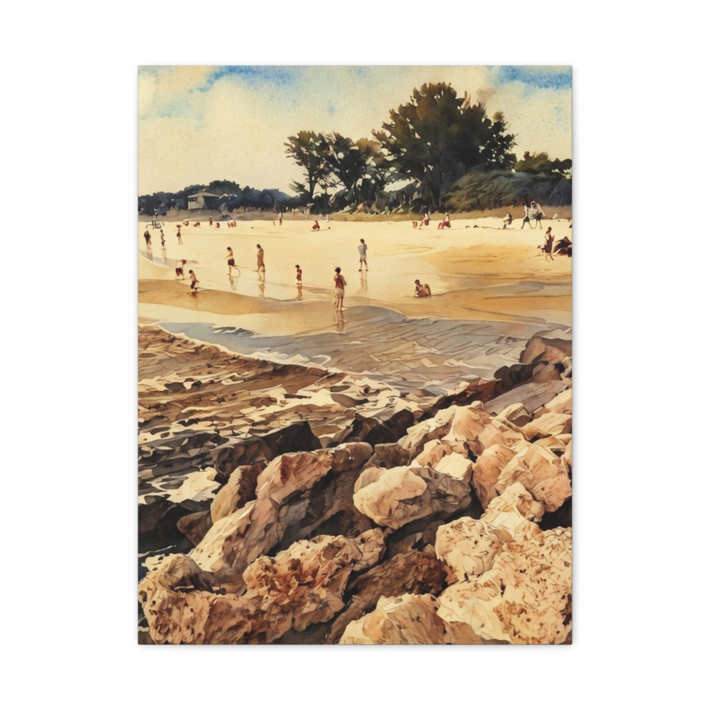North Jetty Canvas Art