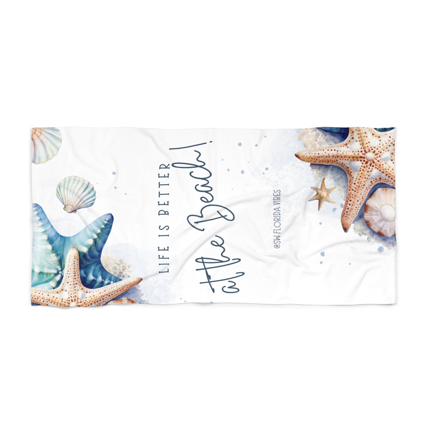 Life is Better Beach Towel