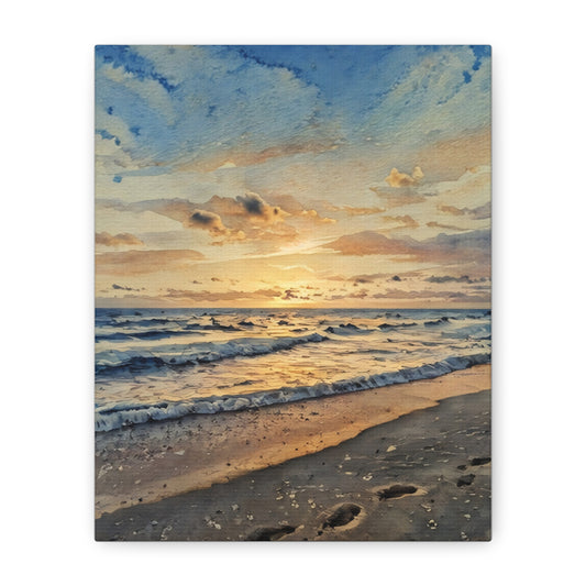 Serene Sunset Canvas Art