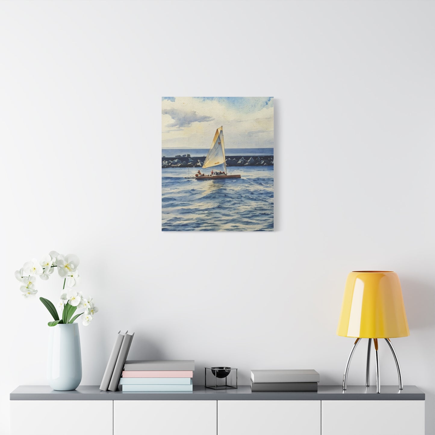 Sail the Jetty Canvas Art