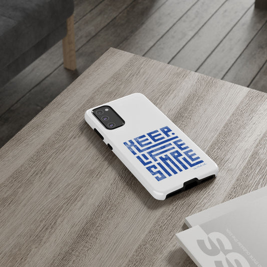 Samsung Creative Phone Case - Keep Life Simple Design