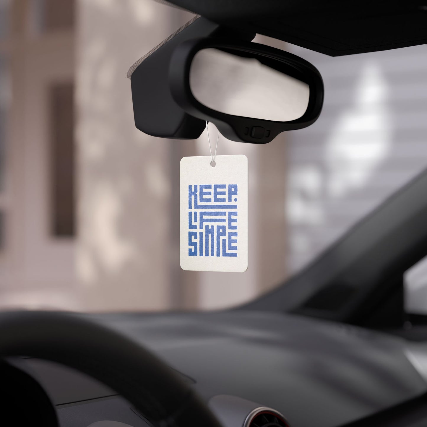 Keep Life Simple Car Air Freshener