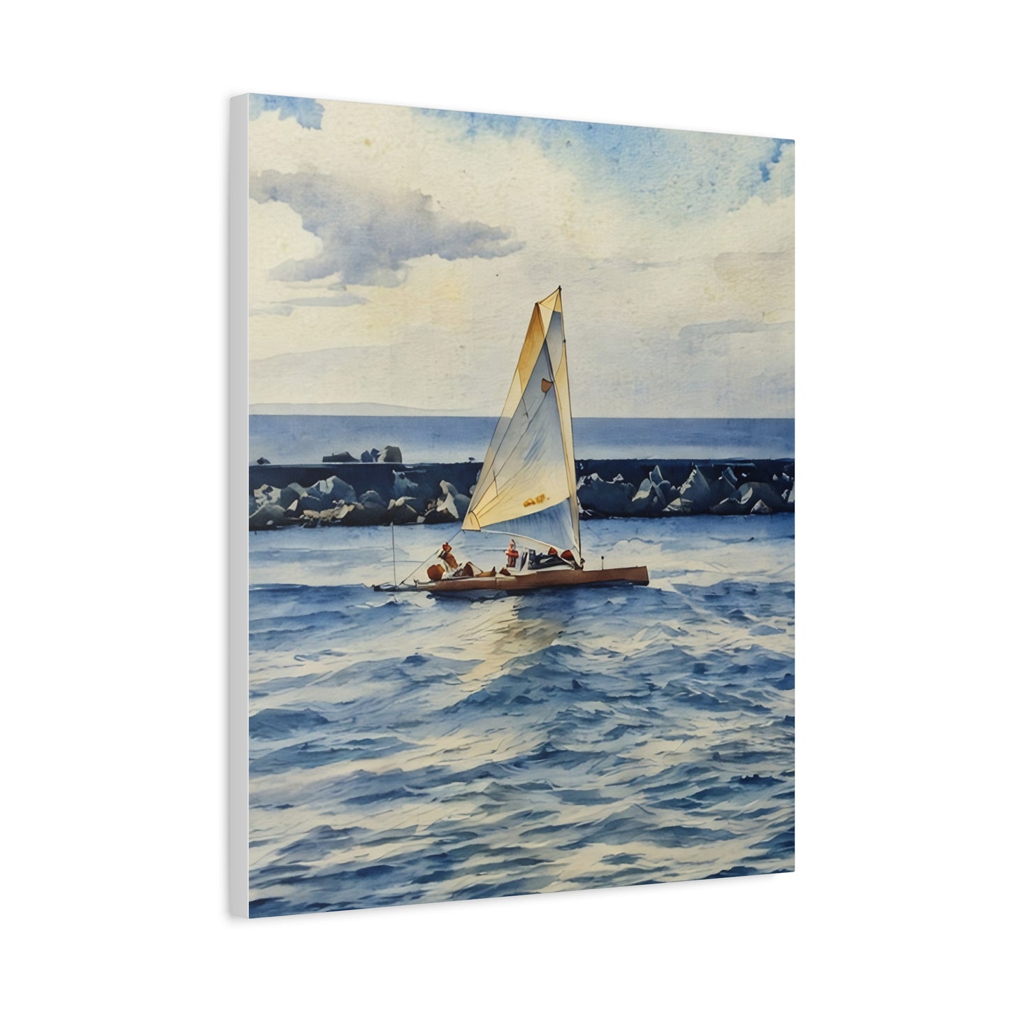Sail the Jetty Canvas Art