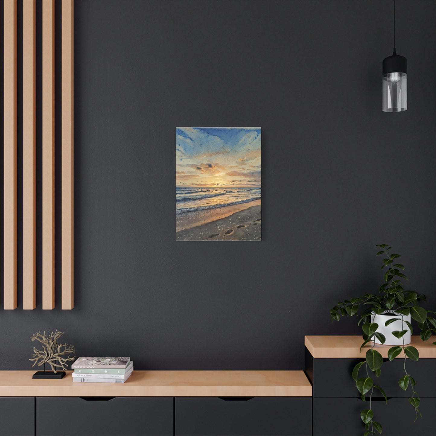 Serene Sunset Canvas Art