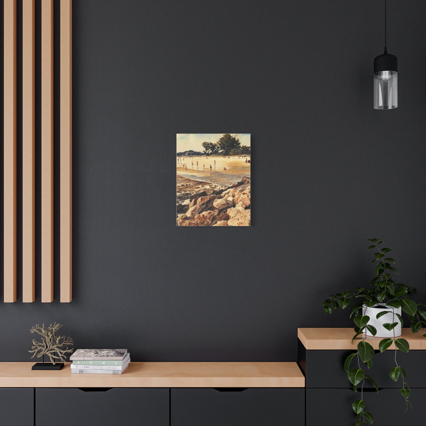 North Jetty Canvas Art