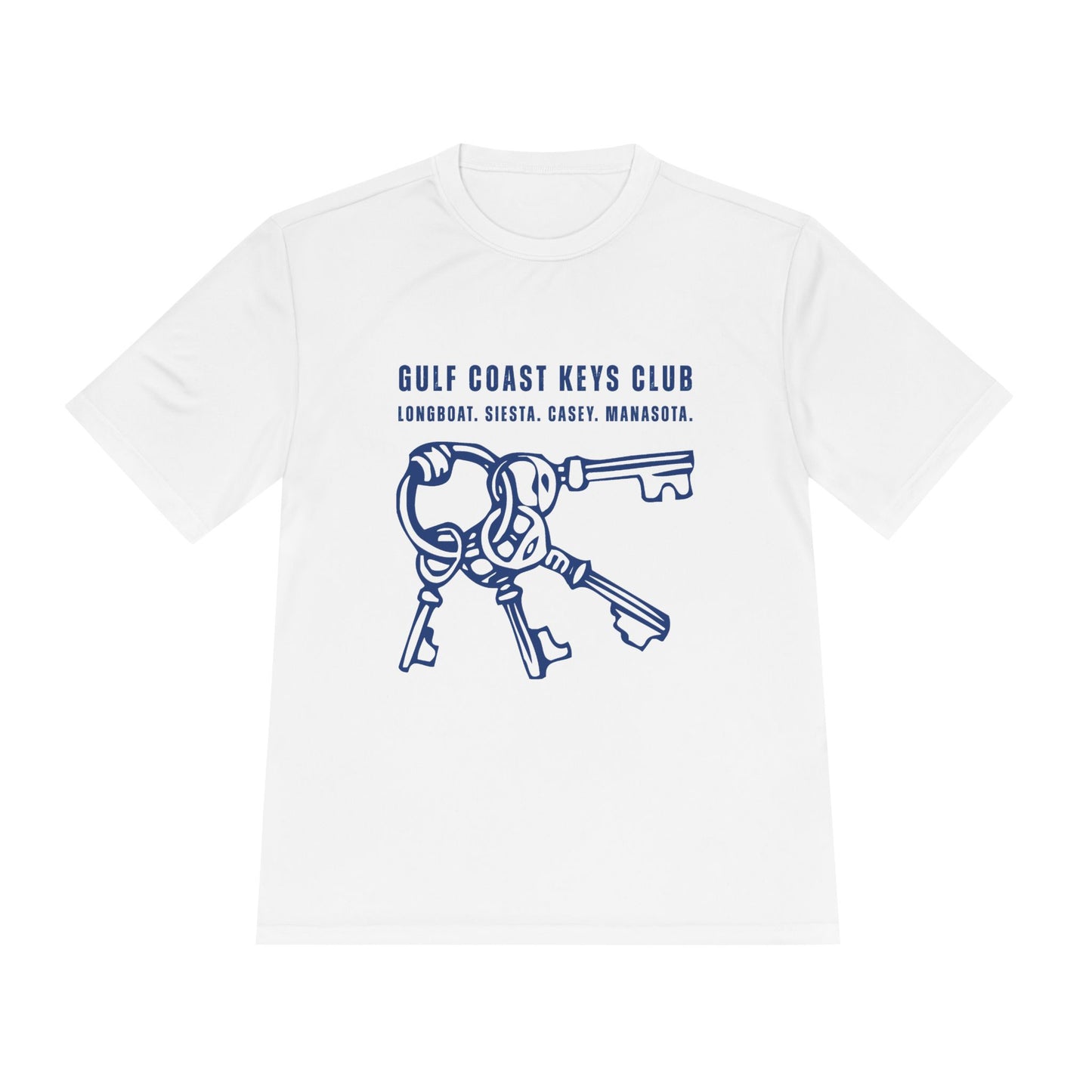 Keys Club Unisex Moisture Wicking Tee