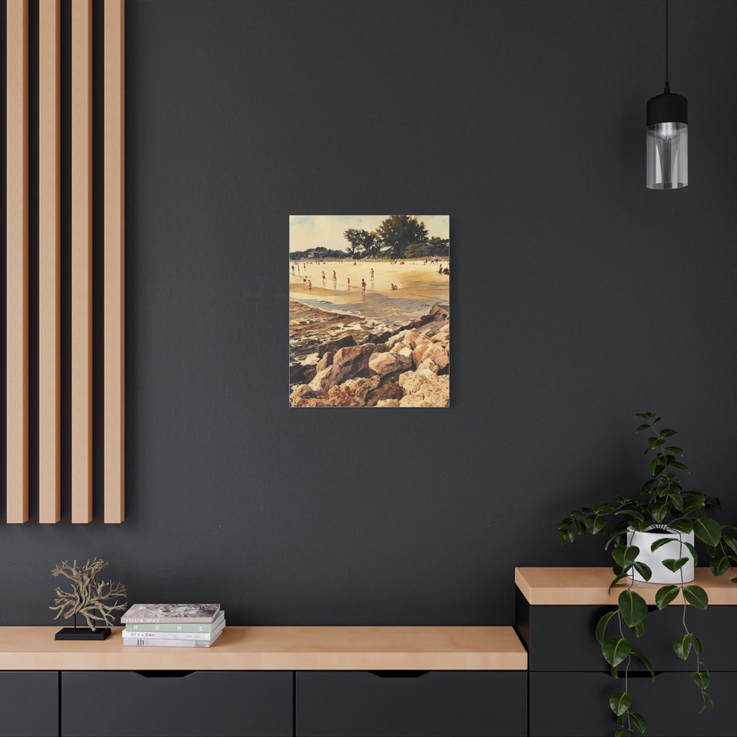 North Jetty Canvas Art