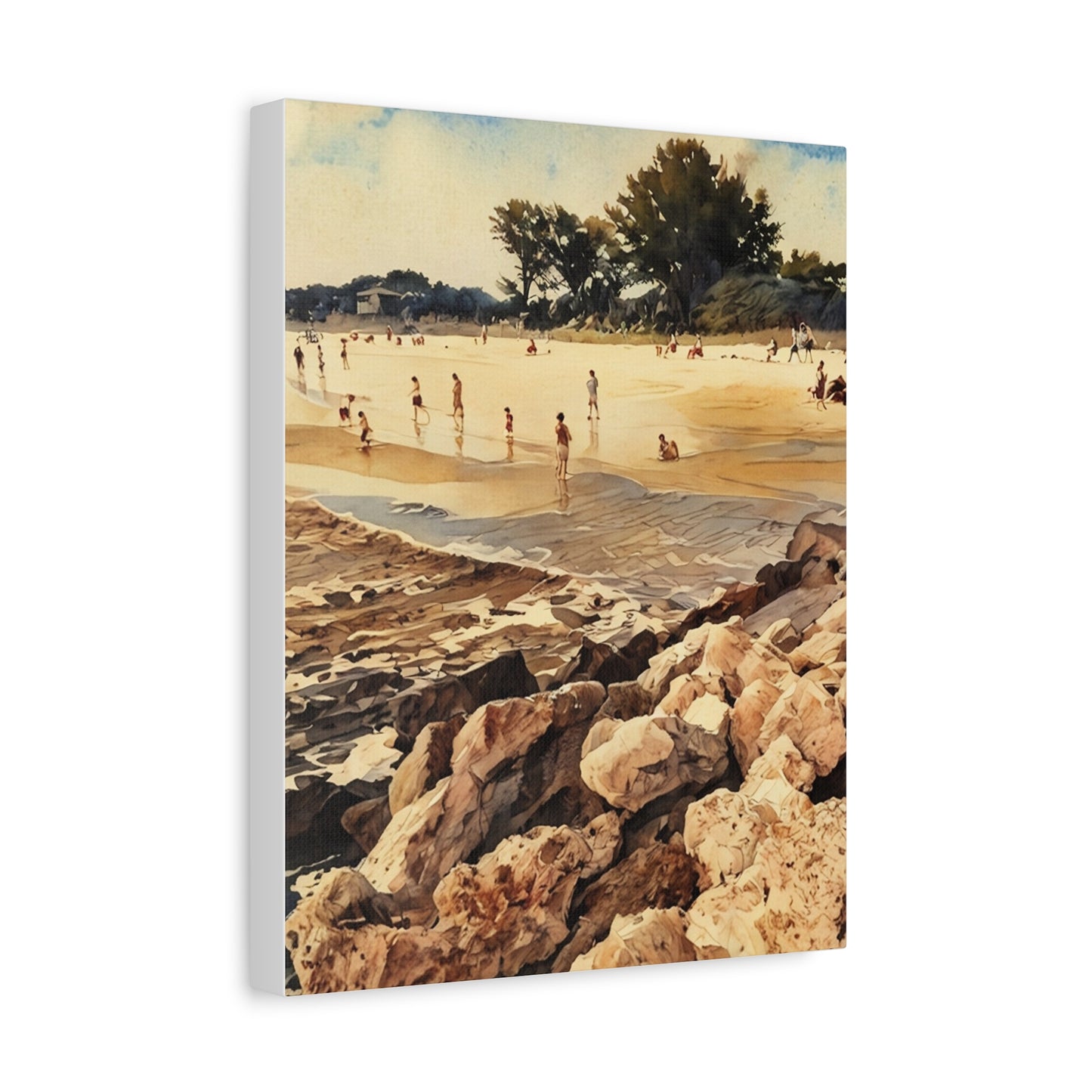 North Jetty Canvas Art