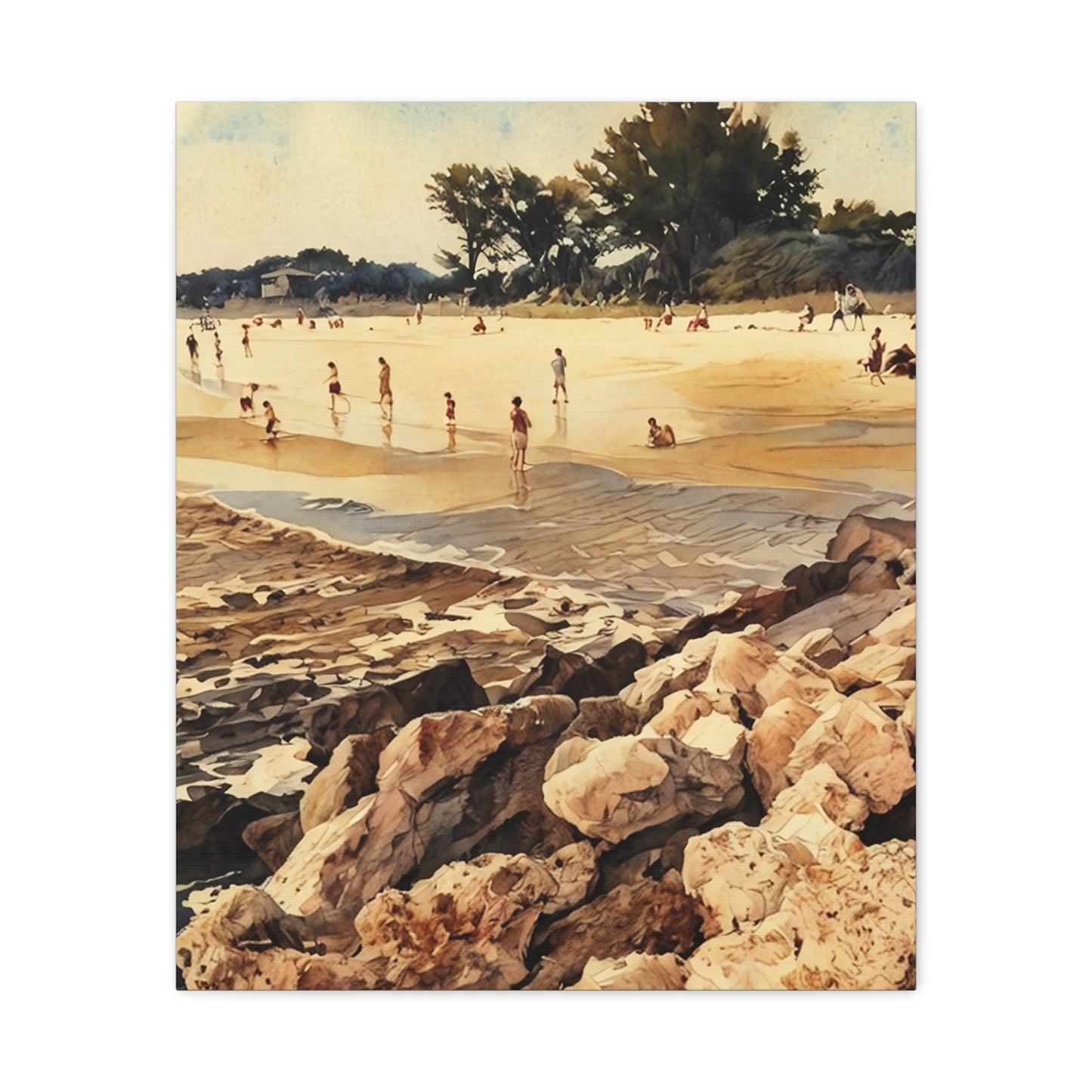 North Jetty Canvas Art