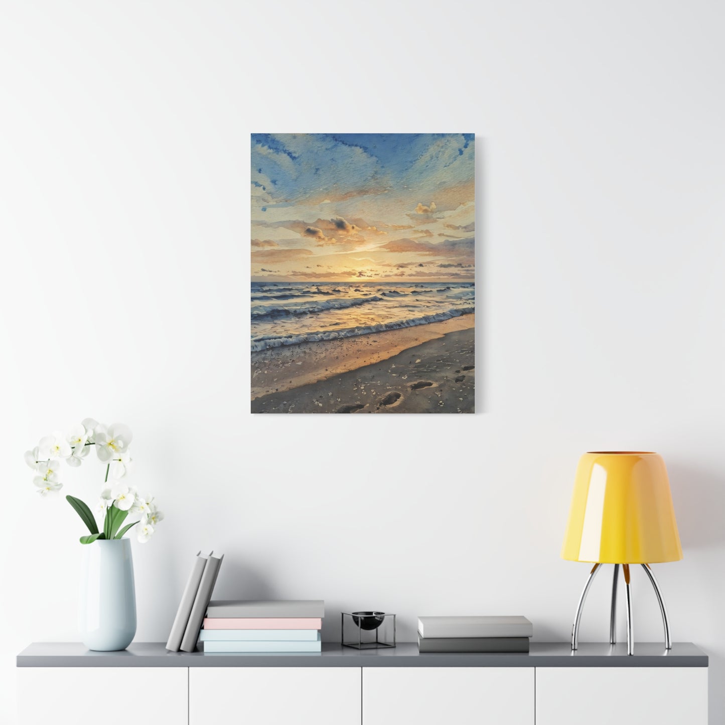 Serene Sunset Canvas Art