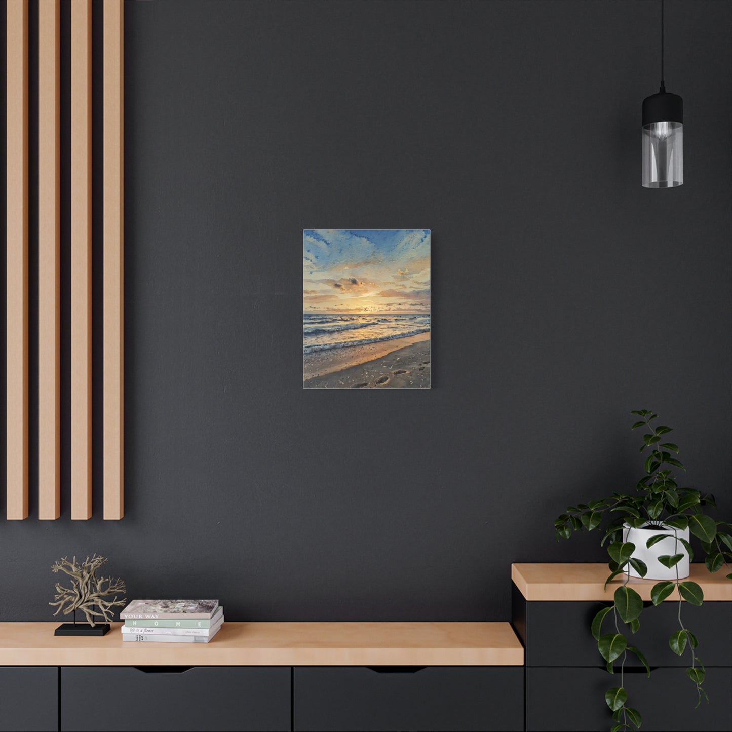 Serene Sunset Canvas Art