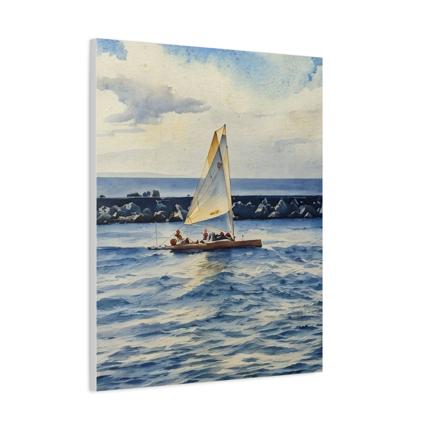 Sail the Jetty Canvas Art