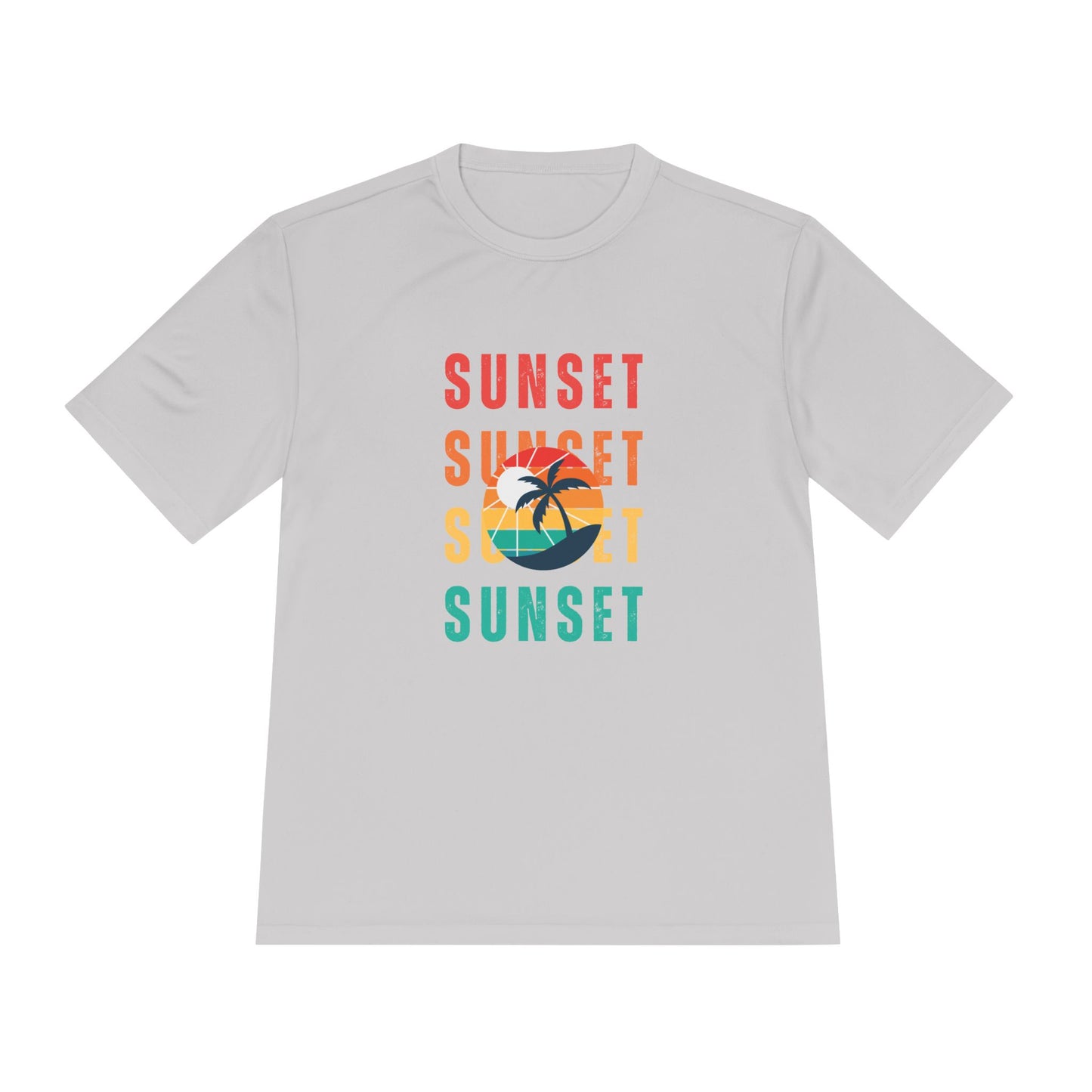Sunset Unisex Moisture Wicking Tee