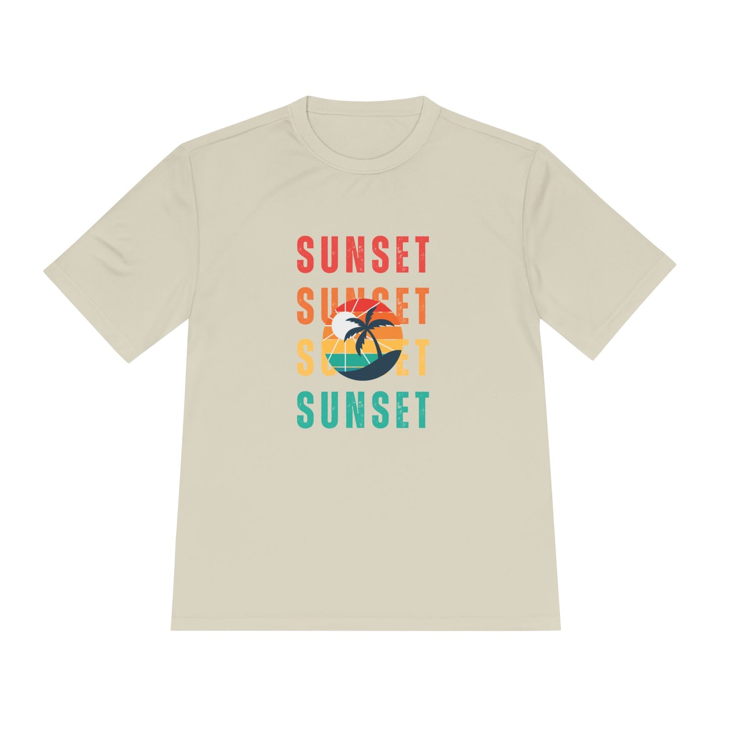 Sunset Unisex Moisture Wicking Tee