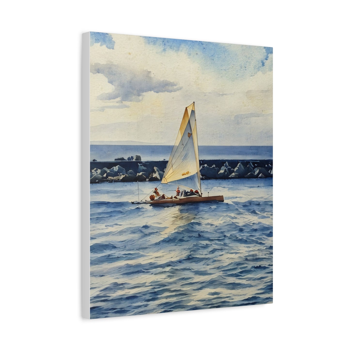 Sail the Jetty Canvas Art