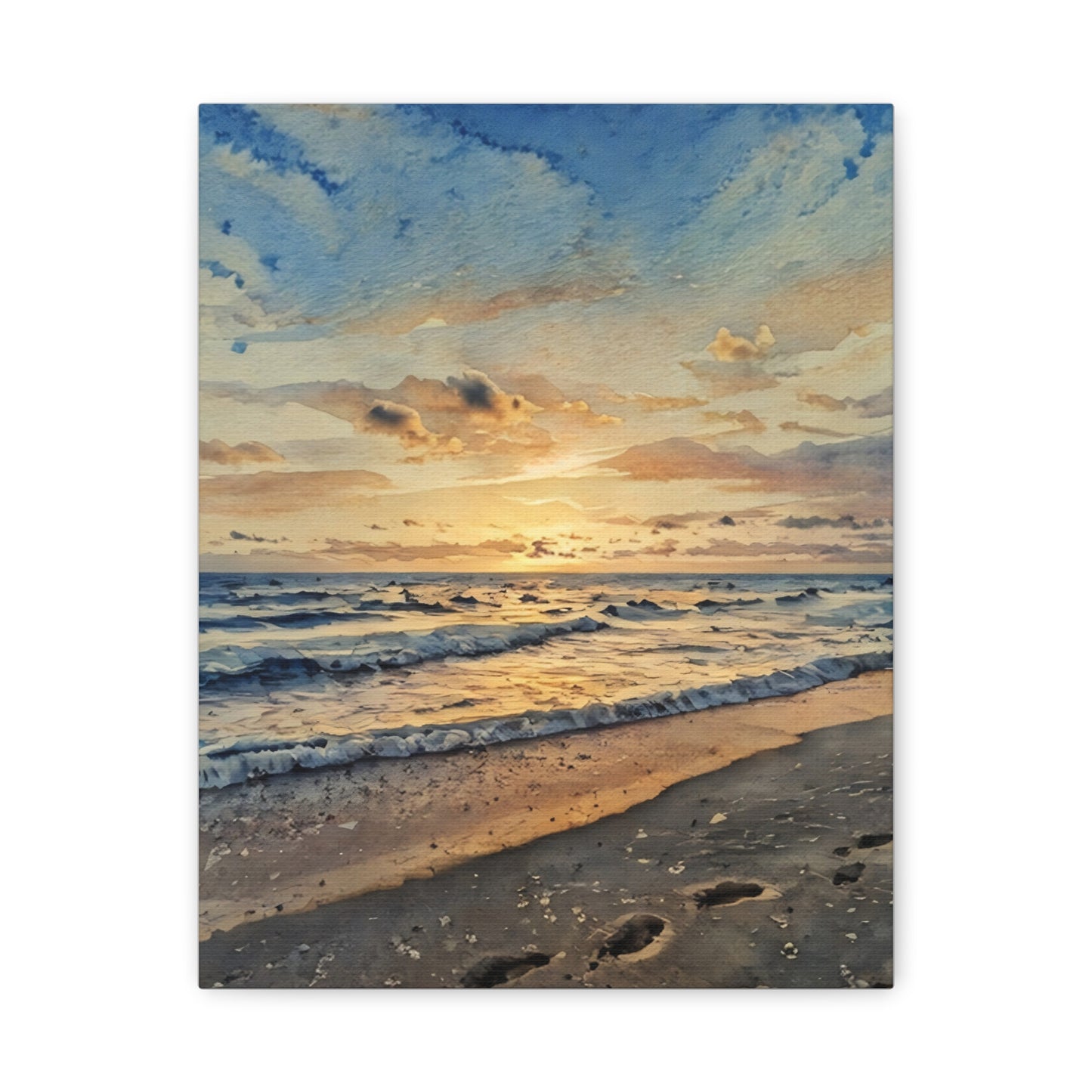 Serene Sunset Canvas Art