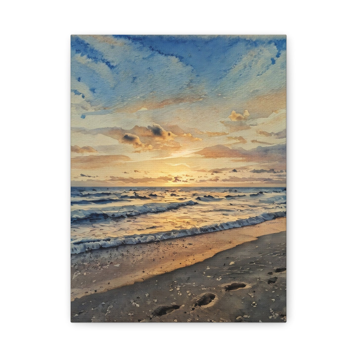 Serene Sunset Canvas Art