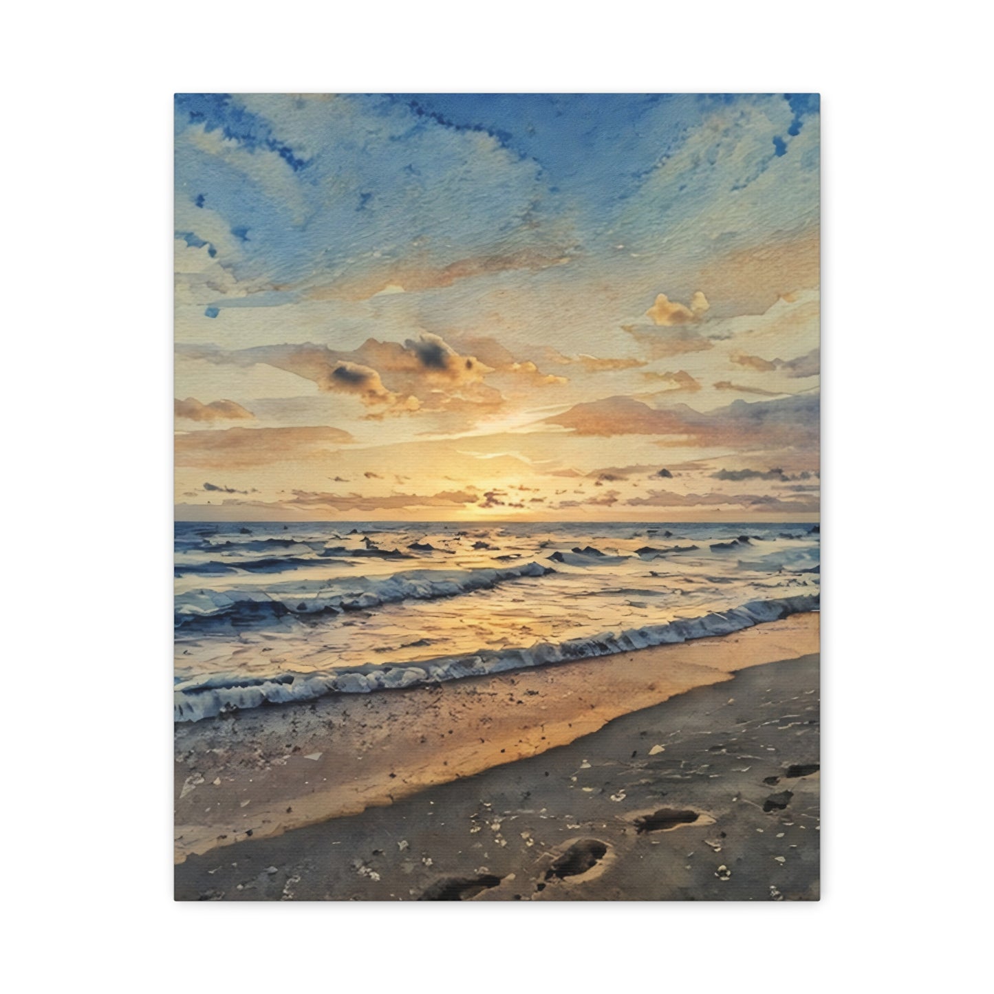 Serene Sunset Canvas Art