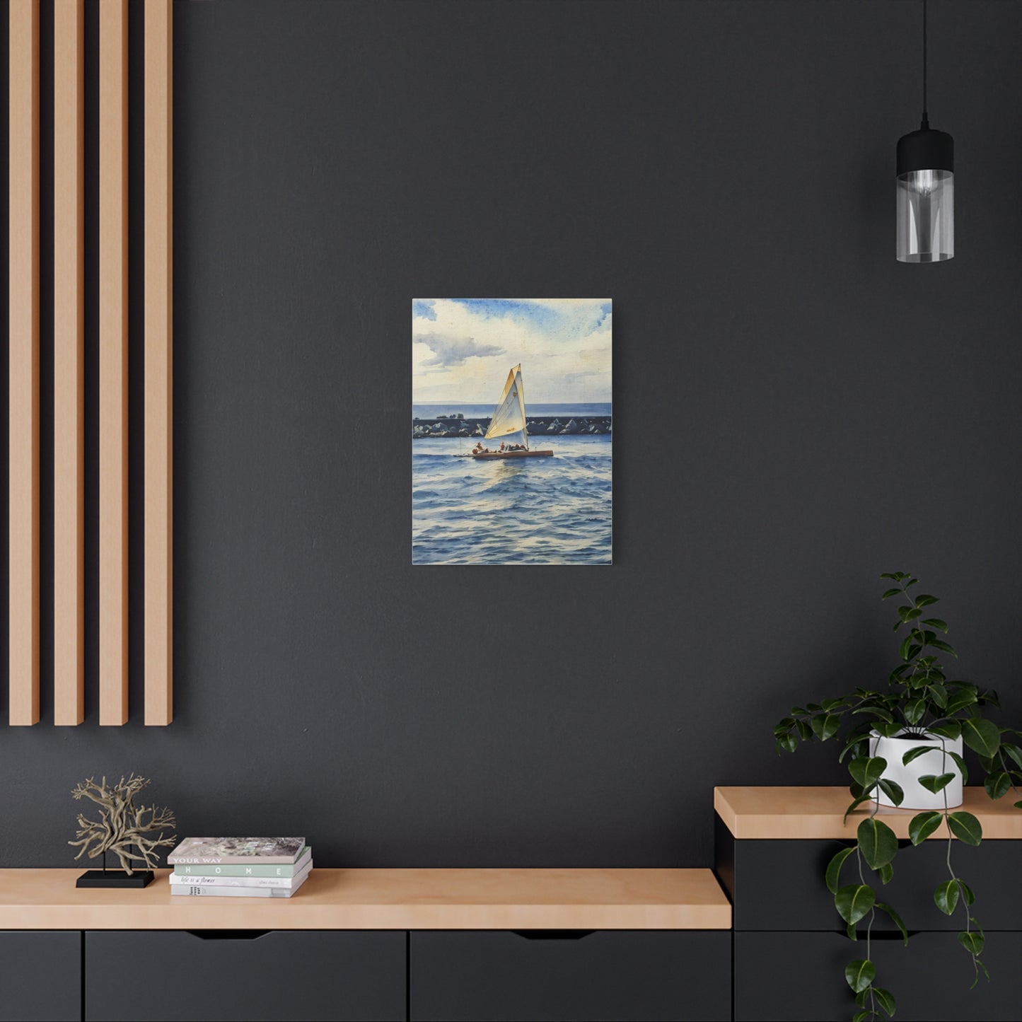 Sail the Jetty Canvas Art