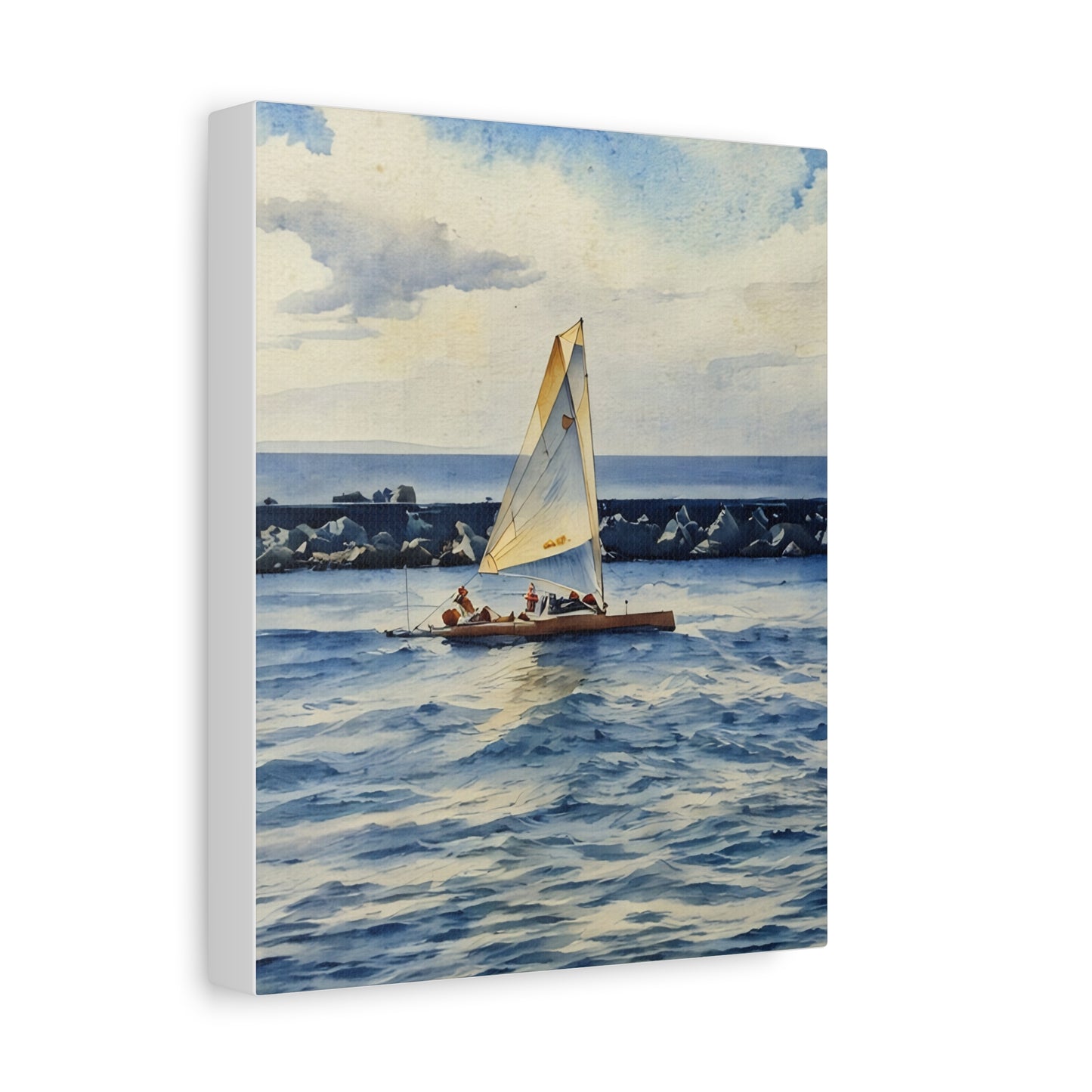 Sail the Jetty Canvas Art