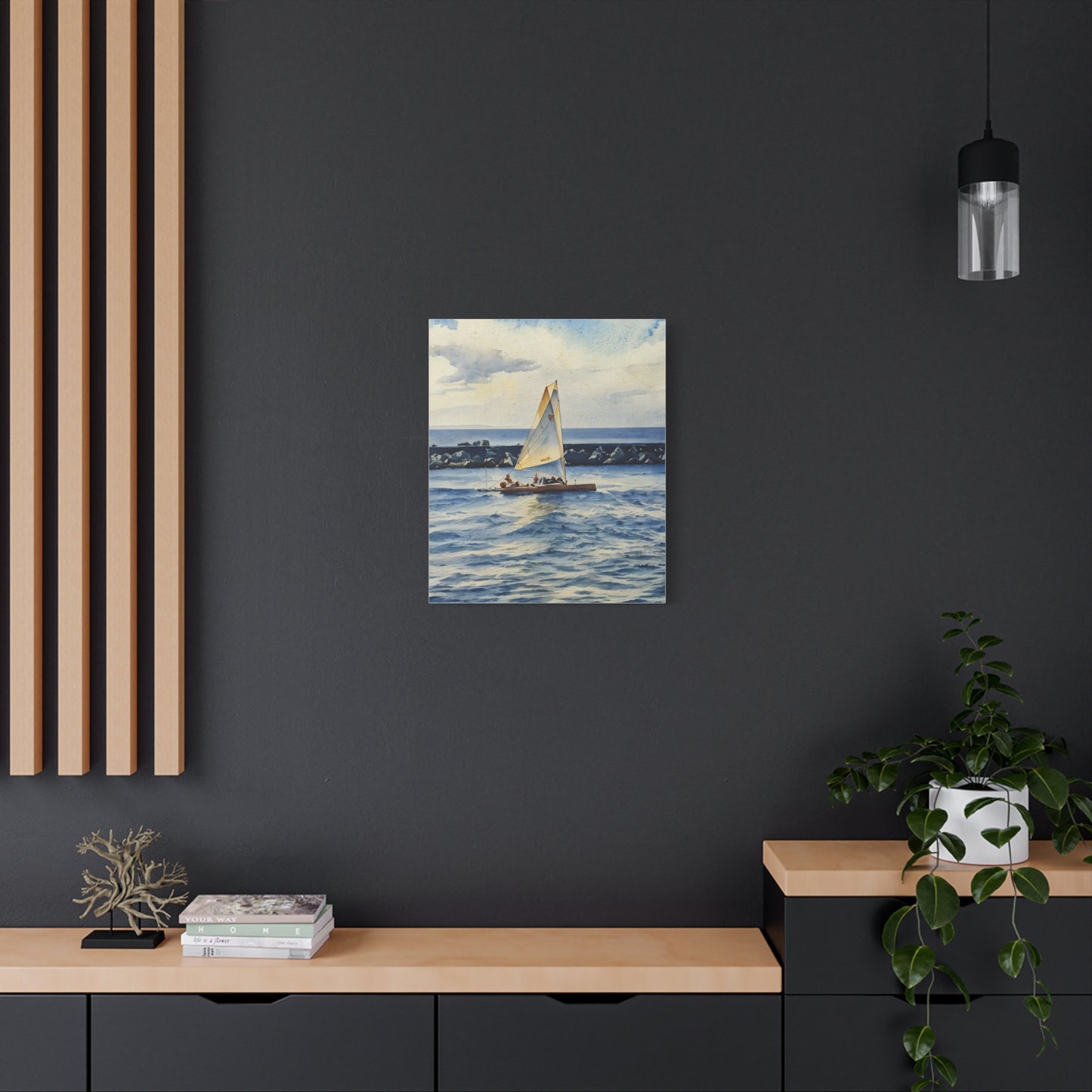 Sail the Jetty Canvas Art