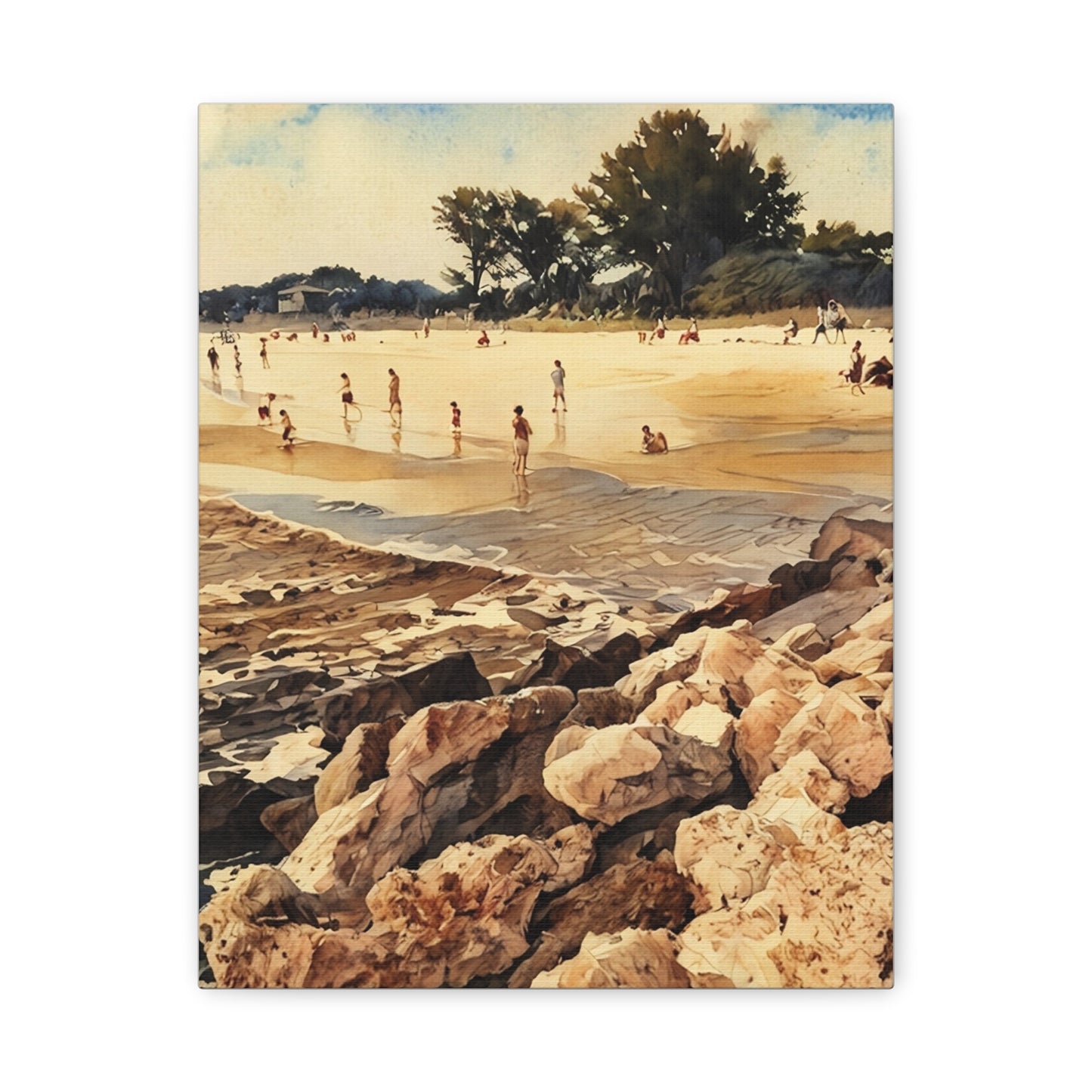 North Jetty Canvas Art