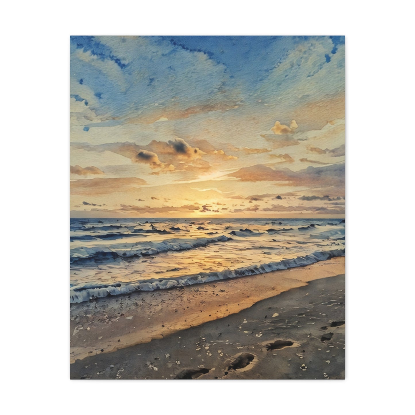 Serene Sunset Canvas Art
